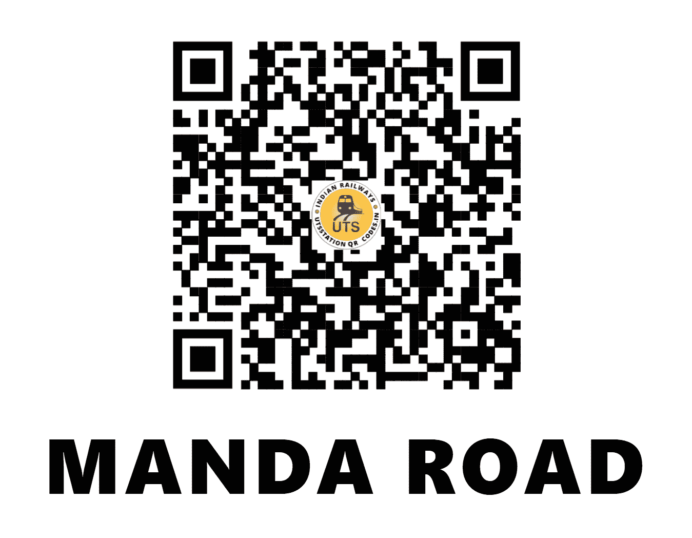 UTS QR Code for MANDA ROAD - MNF - NC (UTTAR PRADESH)